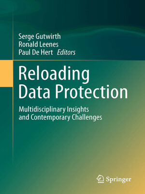 cover image of Reloading Data Protection